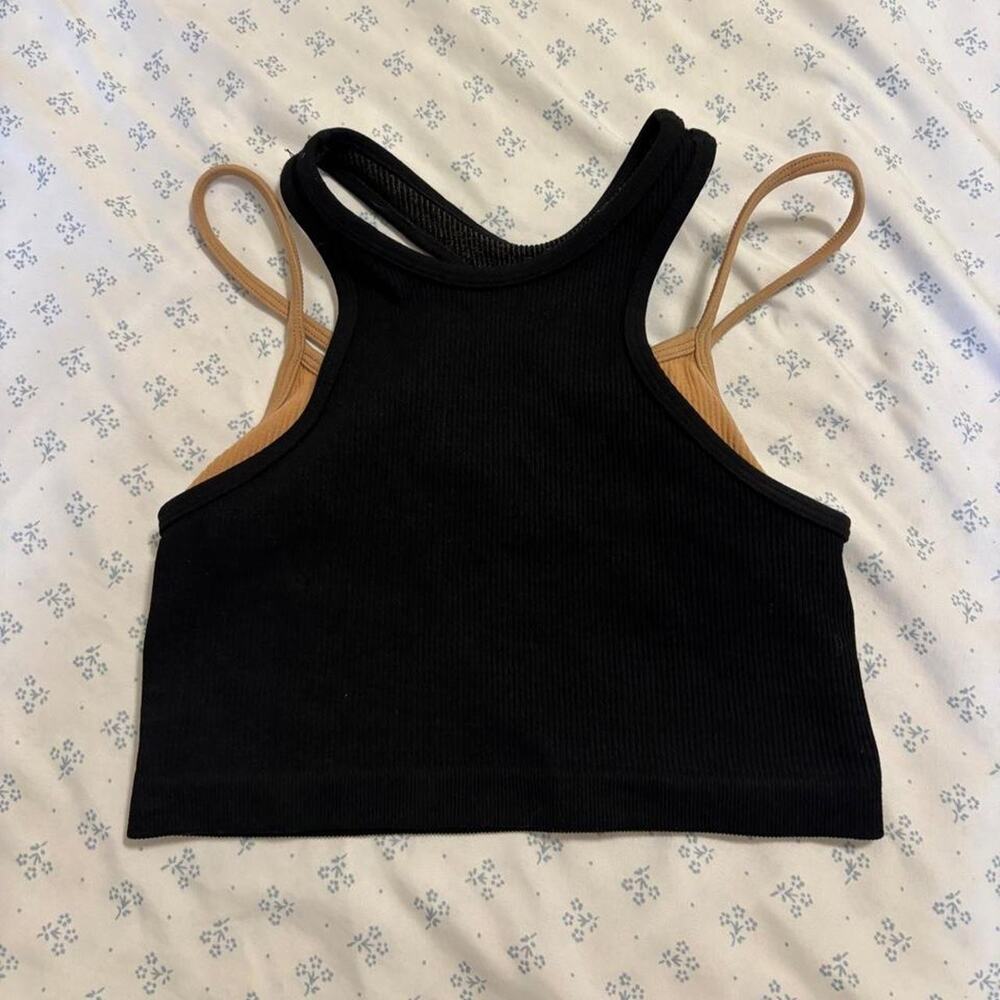 Free people free throw double layer tank